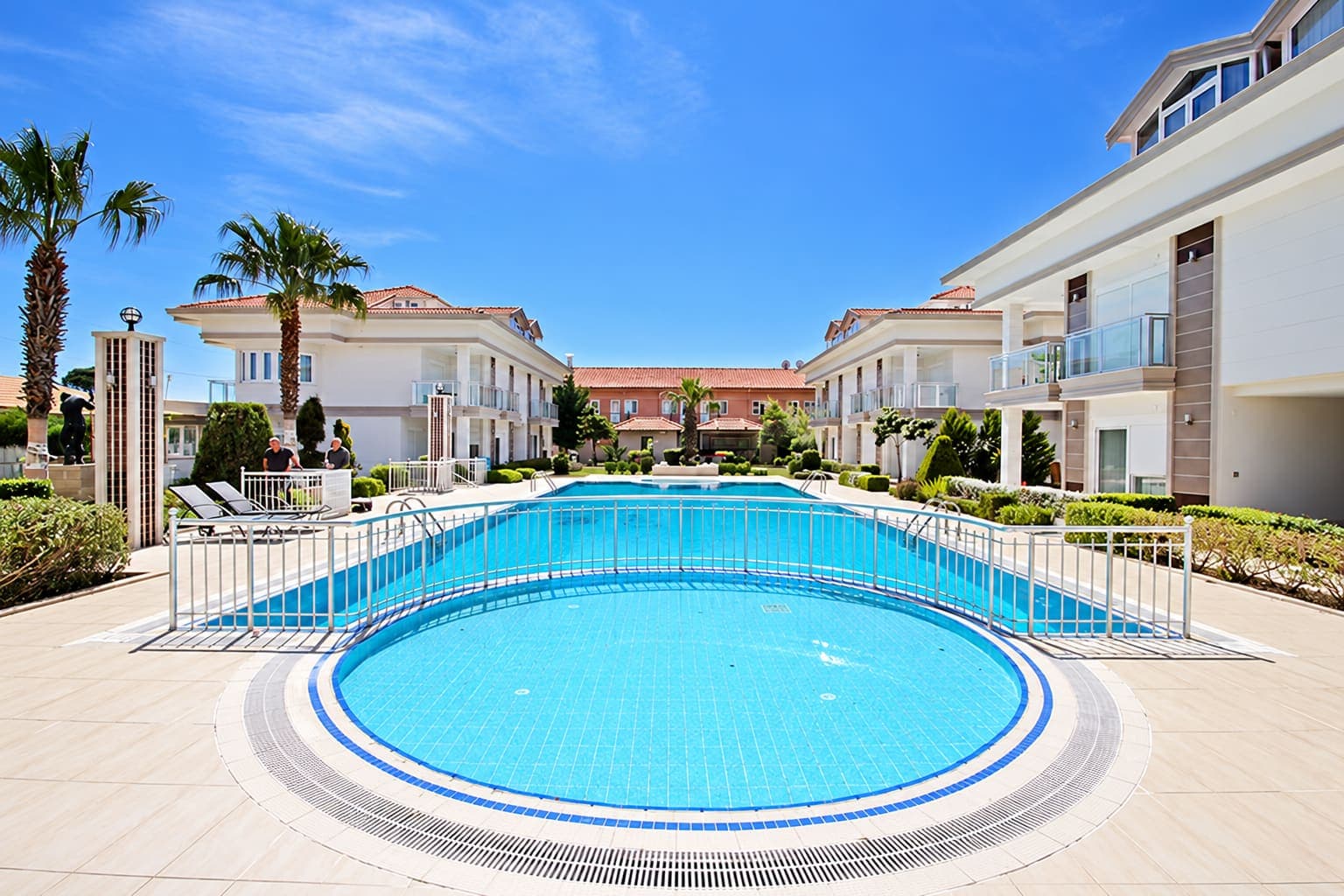 Havuzlu sitede daireler, Belek